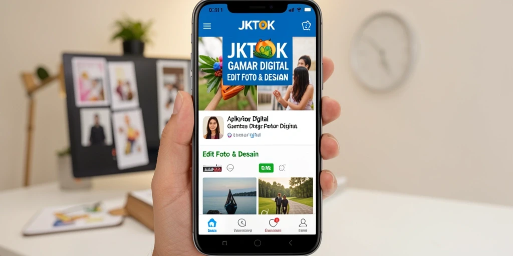 Tampilan antarmuka JKTOK yang menarik dan mudah digunakan untuk edit gambar.