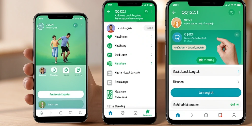 Tampilan antarmuka aplikasi QQ1221 yang informatif dan intuitif.
